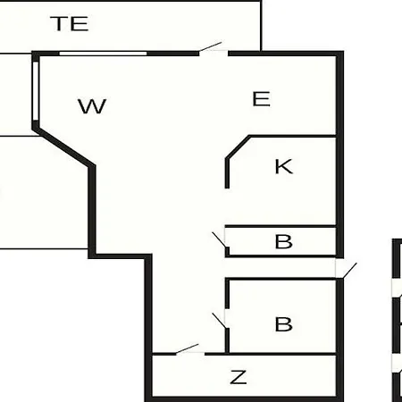 Feriehus 6 Person In
